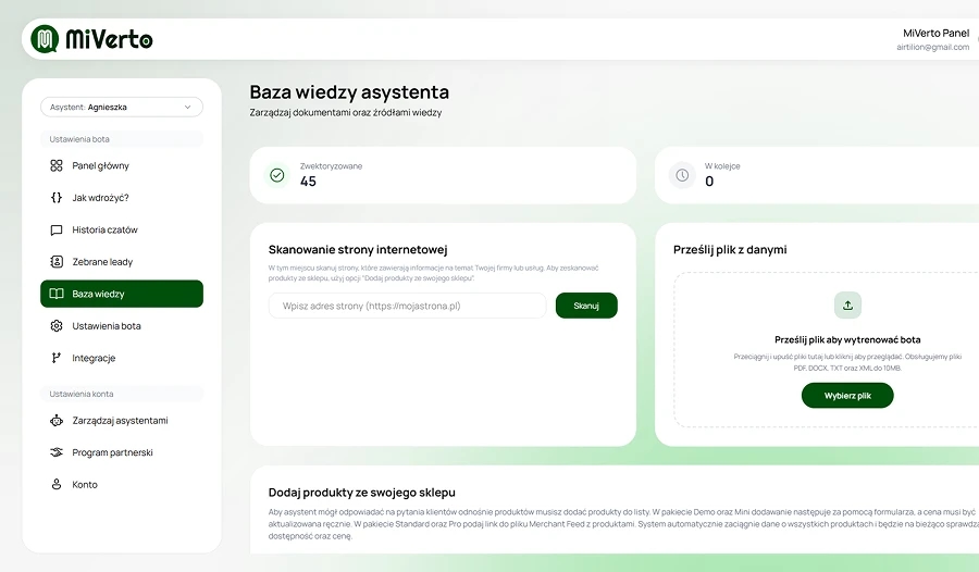 Błyskawiczna nauka (RAG)