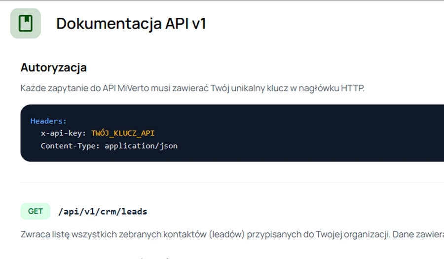 Integracja z CRM i własnymi systemami